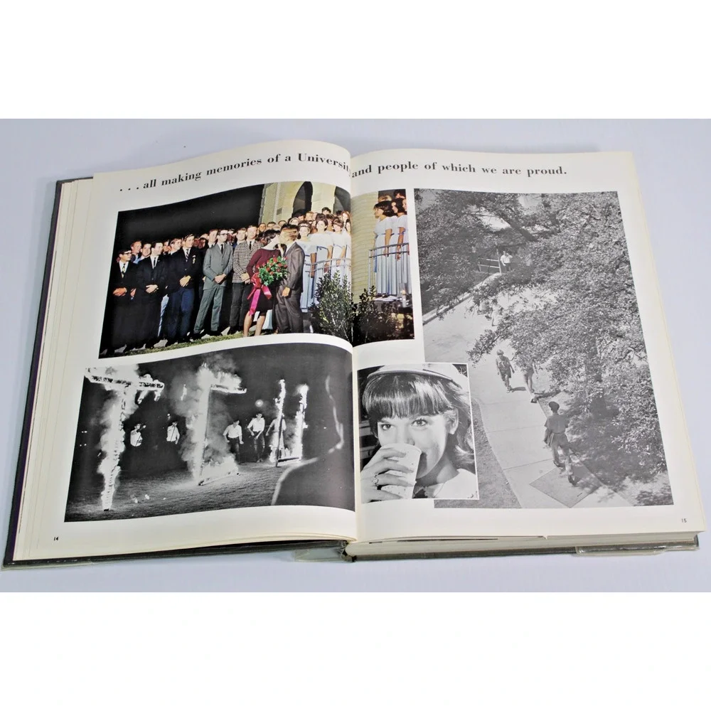 Vintage 1967 Texas Christian University Yearbook Fort Worth The Horned Frog TCU